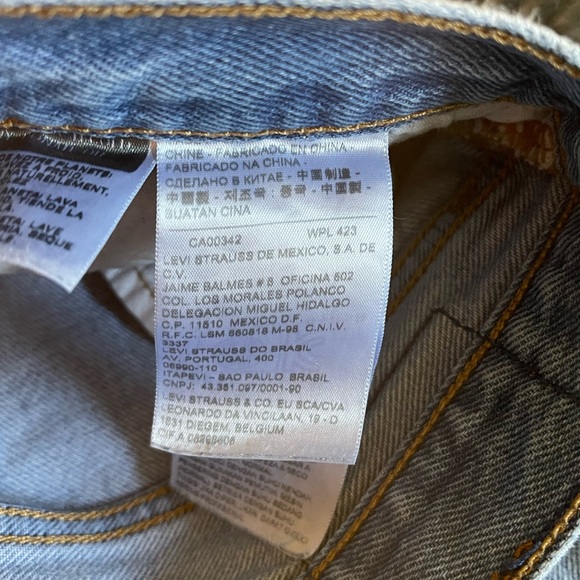 Levis 501 CT Distressed jeans - Picture 7 of 15